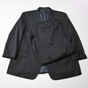 Jones New York 52R 46x28 Gray Stripe Wool Mens Sport Coat Jacket Pants Suit